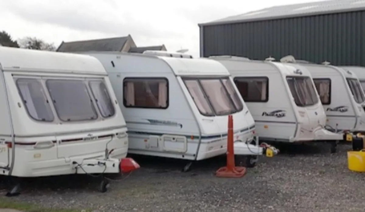 I buy caravans that need repairs or tidying