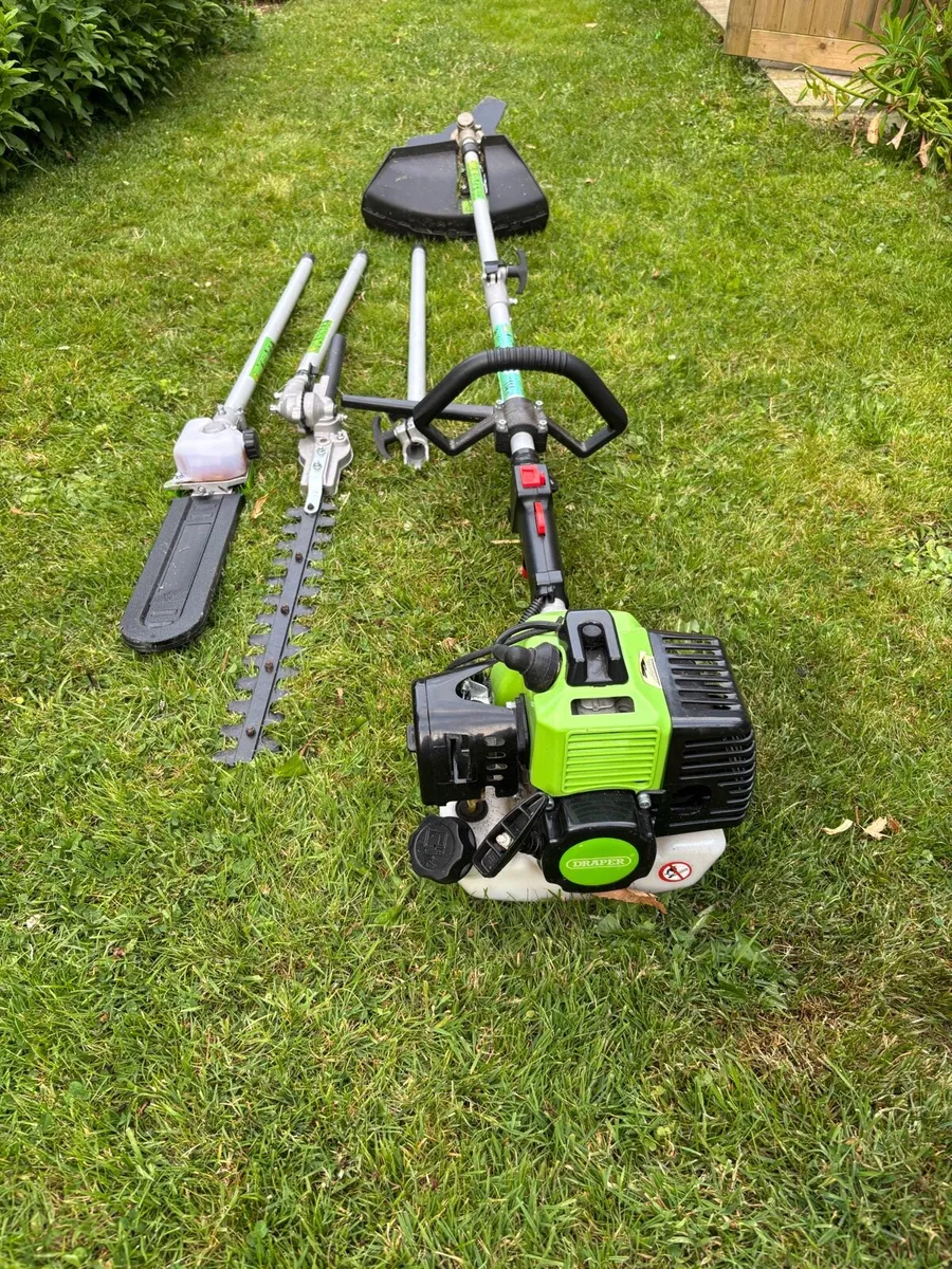 Draper 4-in-1 Petrol Garden Tool - Image 2
