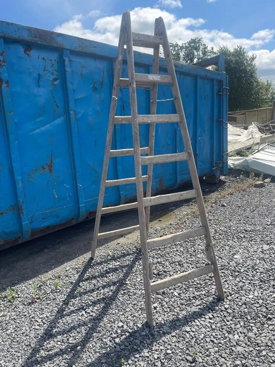 ladder wooden - Image 1