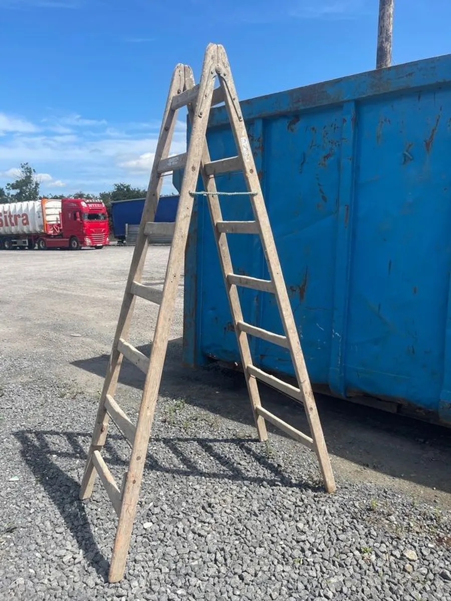 ladder wooden - Image 2