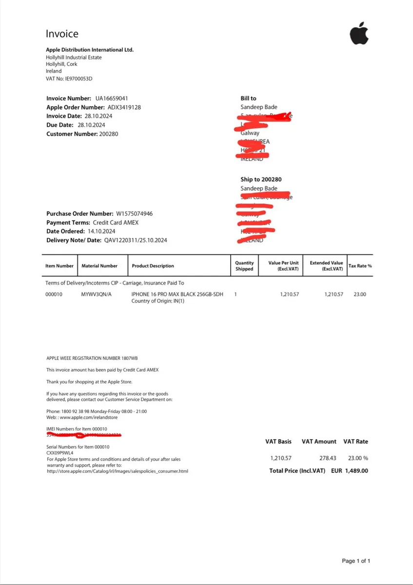 IPHONE 16 pro max 256GB under Apple warranty - Image 3