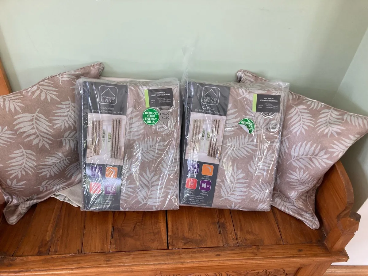 3 pairs 90x90 curtains - Image 2