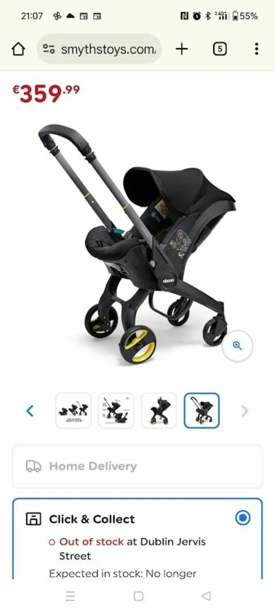 Doona stroller / carseat - Image 4