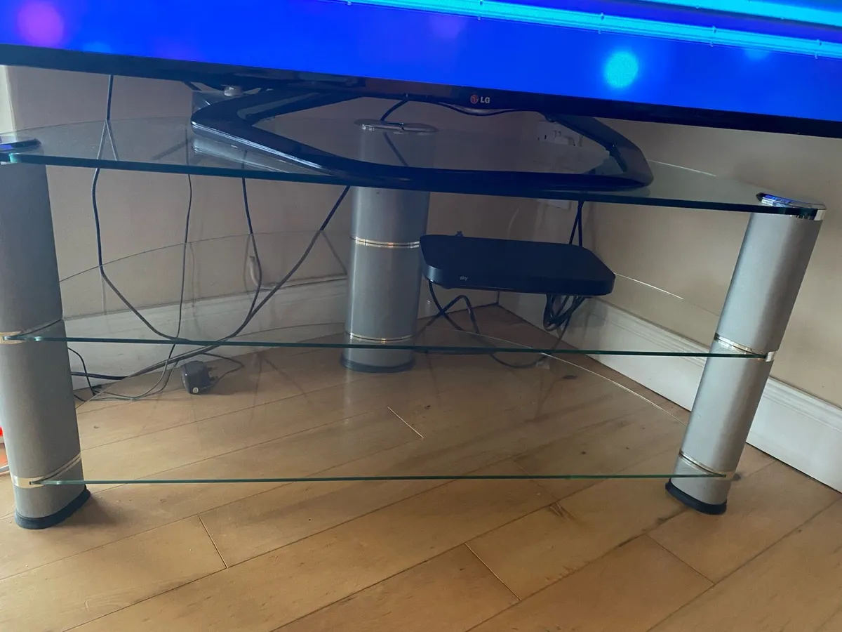 Glass TV Stand - Image 2