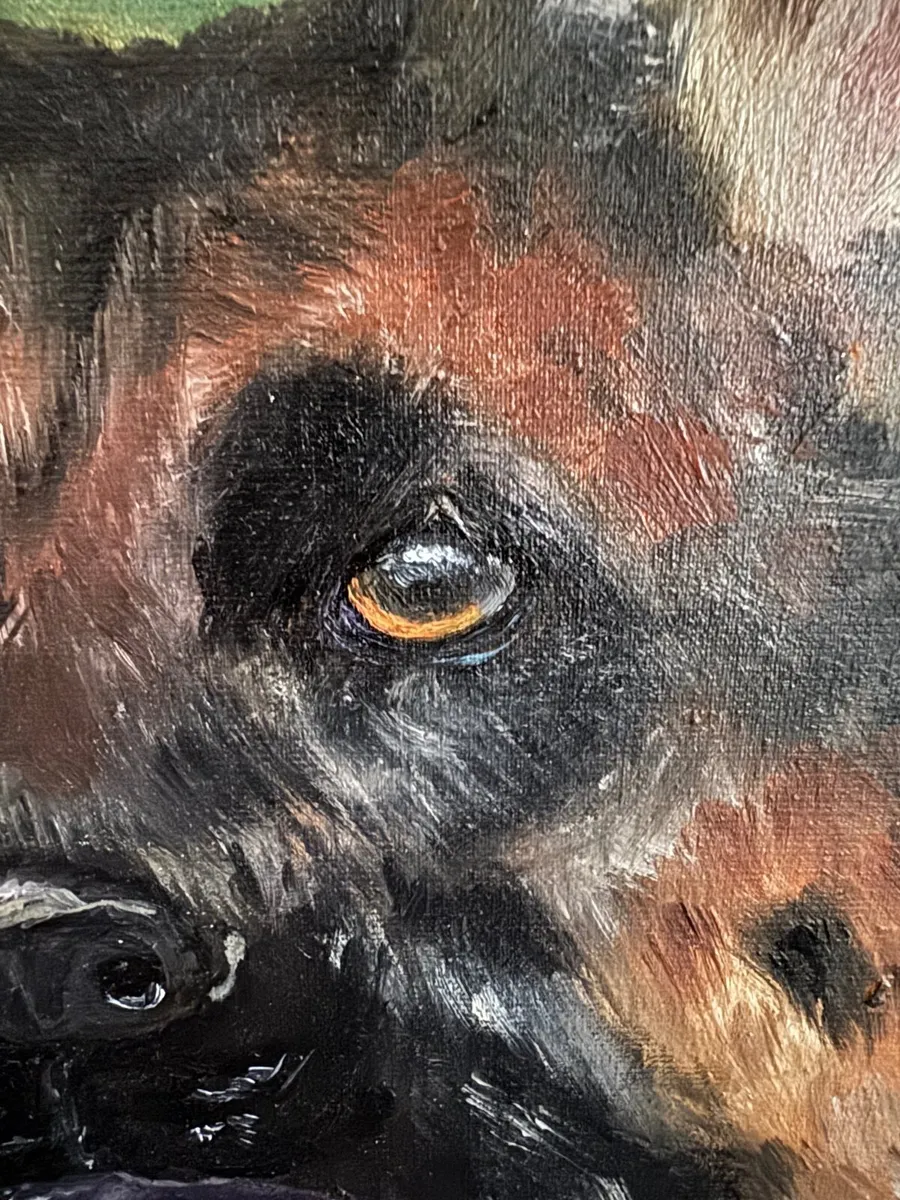 Oil painting dog pet - Image 2