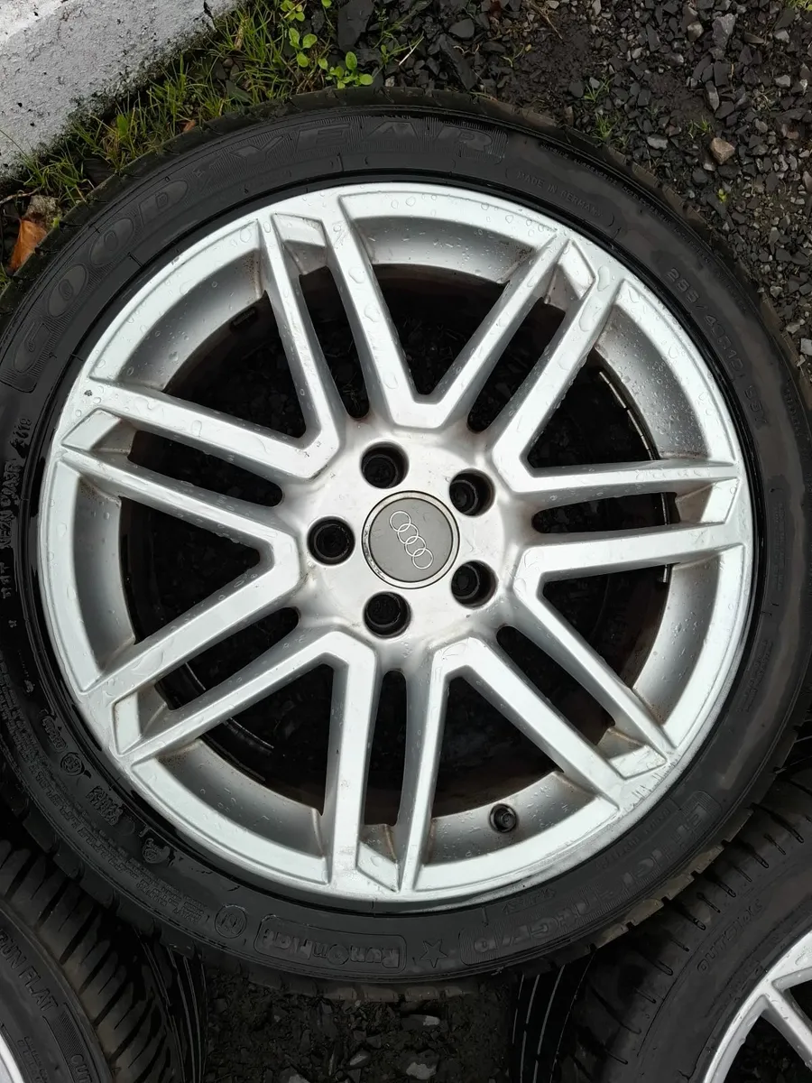18" Genuine Audi S Line Alloys with tyres - Image 3
