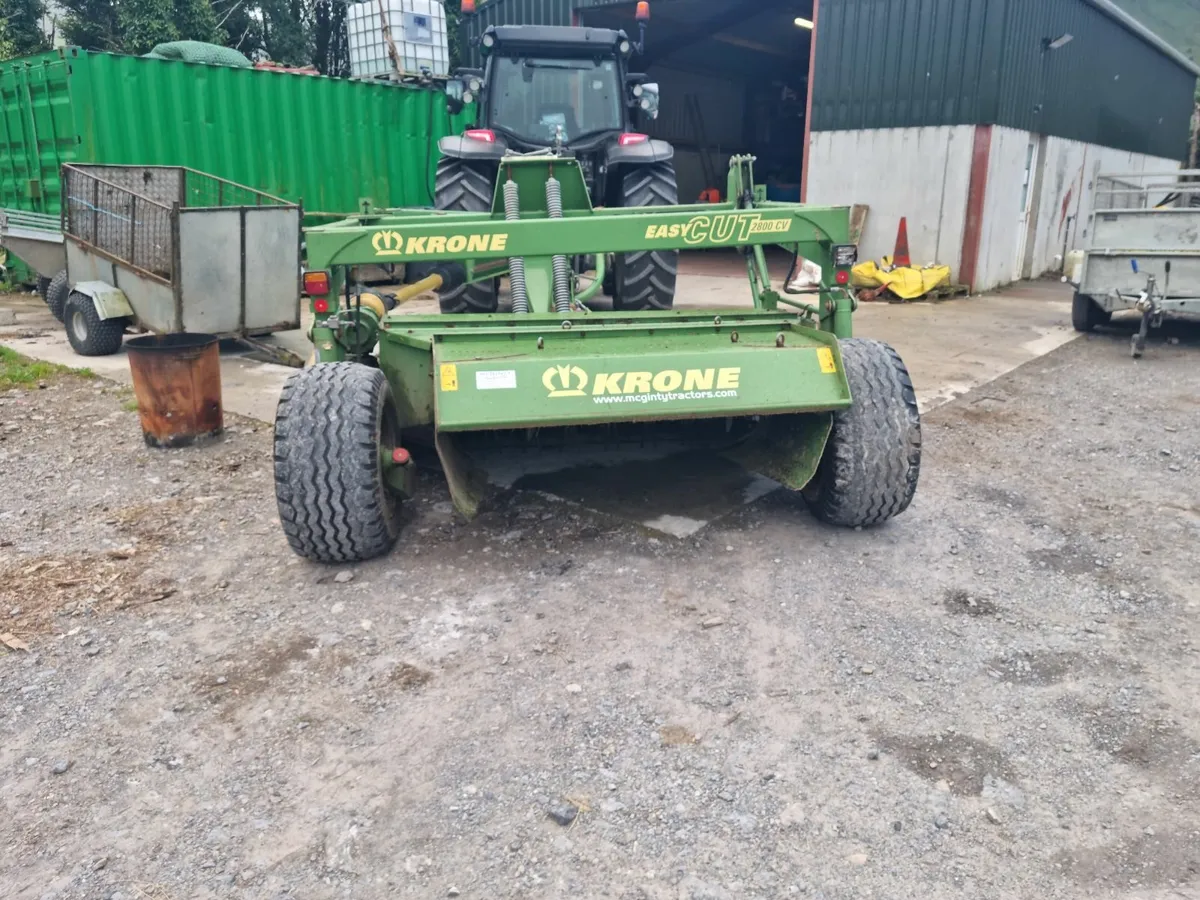 Krone 2800cv mower - Image 4
