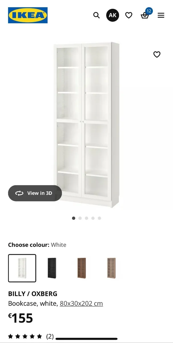 Glass cabinet - Image 4