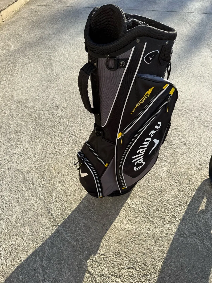 Callaway Warbird Golf Bag & Cart - Image 1