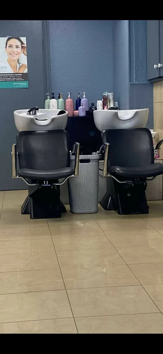 Hair salon washing station