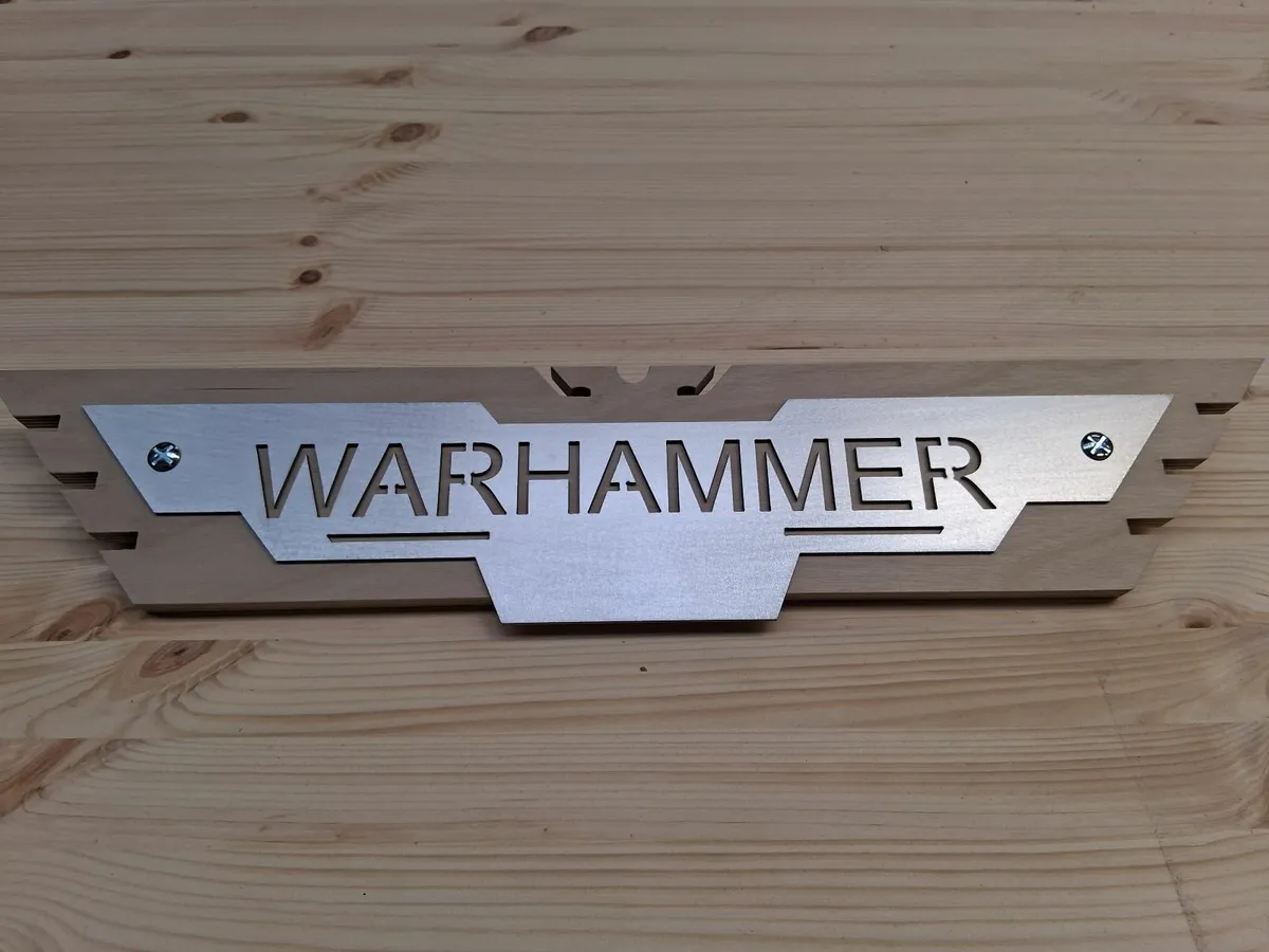 For sale Warhammer sign