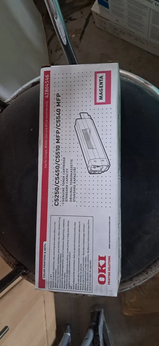 Oki toner cartridges (1cyan2yellow3pink) - Image 2