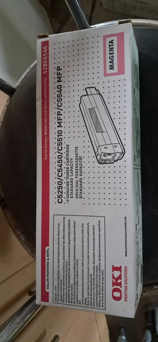 Oki toner cartridges (1cyan2yellow3pink) - Image 3