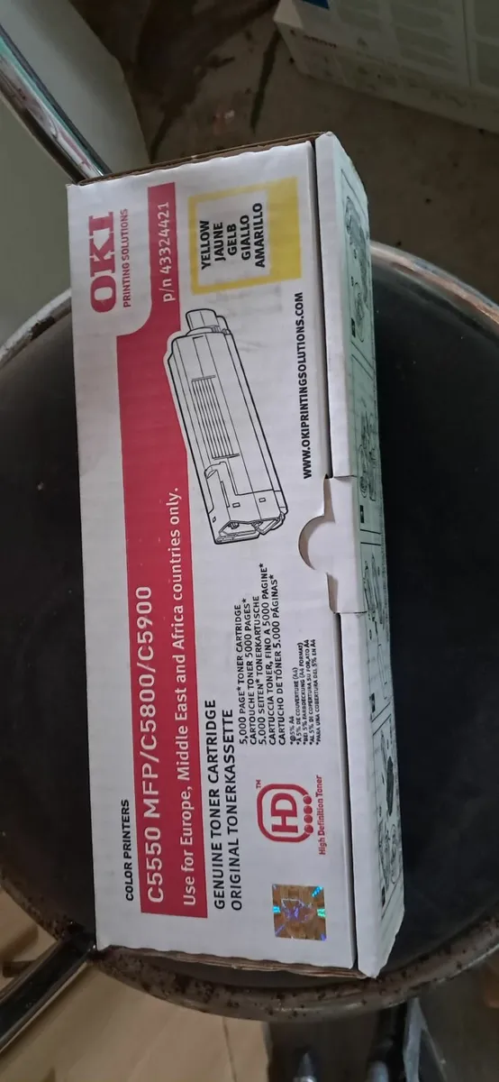 Oki toner cartridges (1cyan2yellow3pink) - Image 4