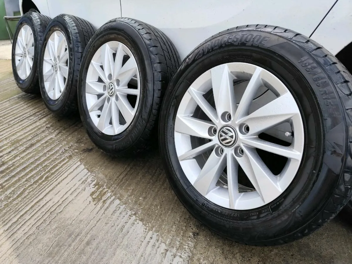 15" VW alloy wheels - Image 1