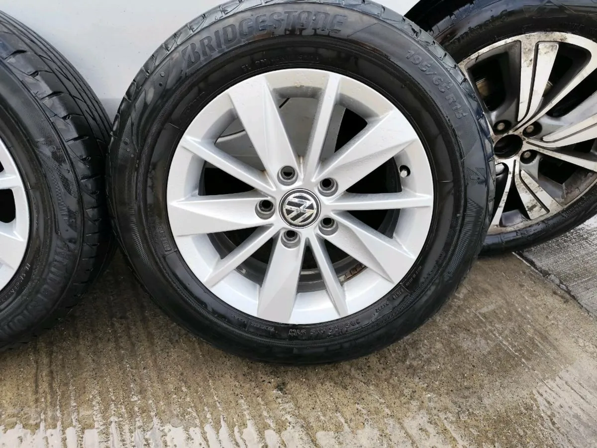 15" VW alloy wheels - Image 2