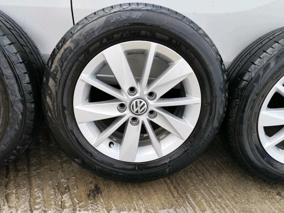 15" VW alloy wheels - Image 3