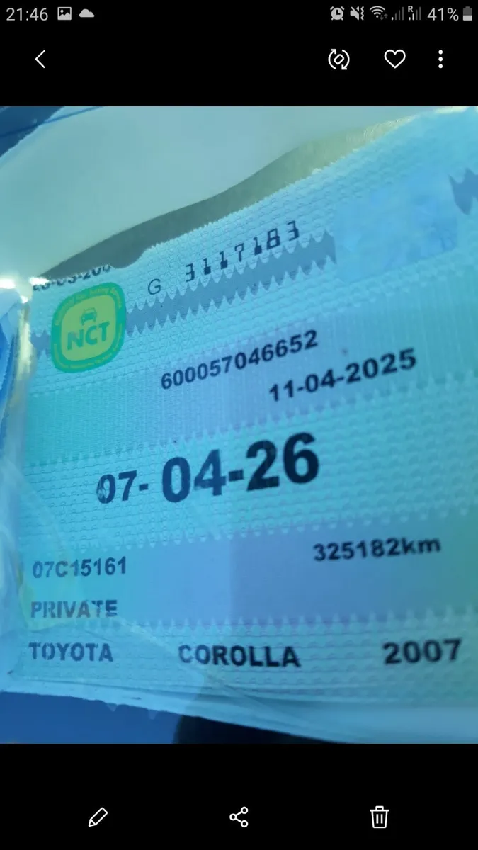 Toyota Corolla 2007 - Image 4