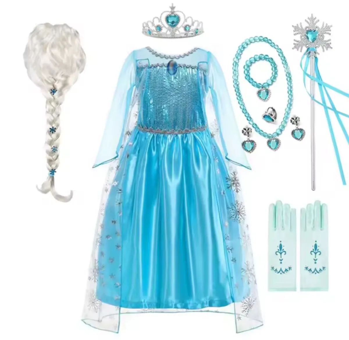 Elsa Frozen Costume - Image 1