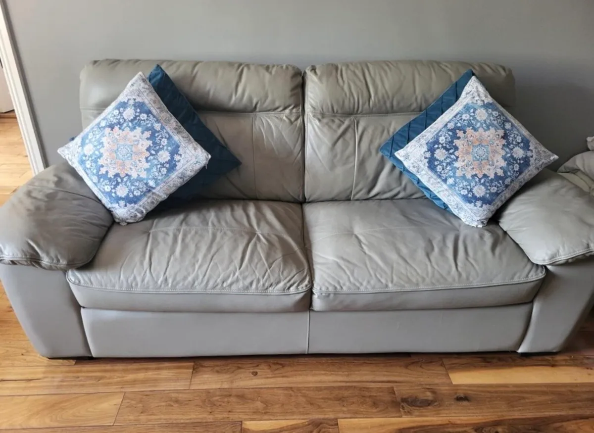 Leather sofa - Image 1