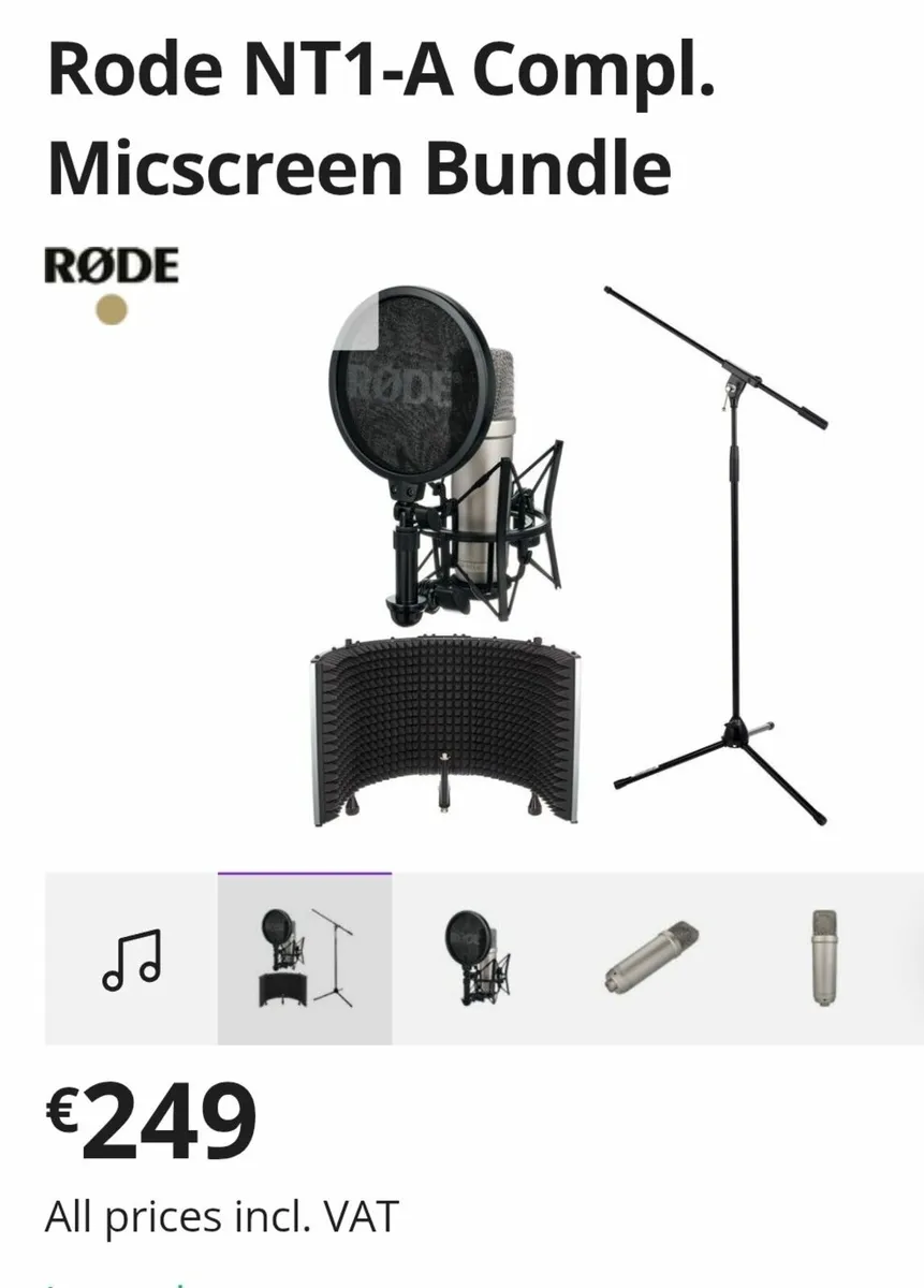Rode Micropohe Set up - Image 1