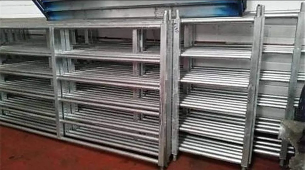 Galvanized Gates size 12 ft 14 ft - Image 1
