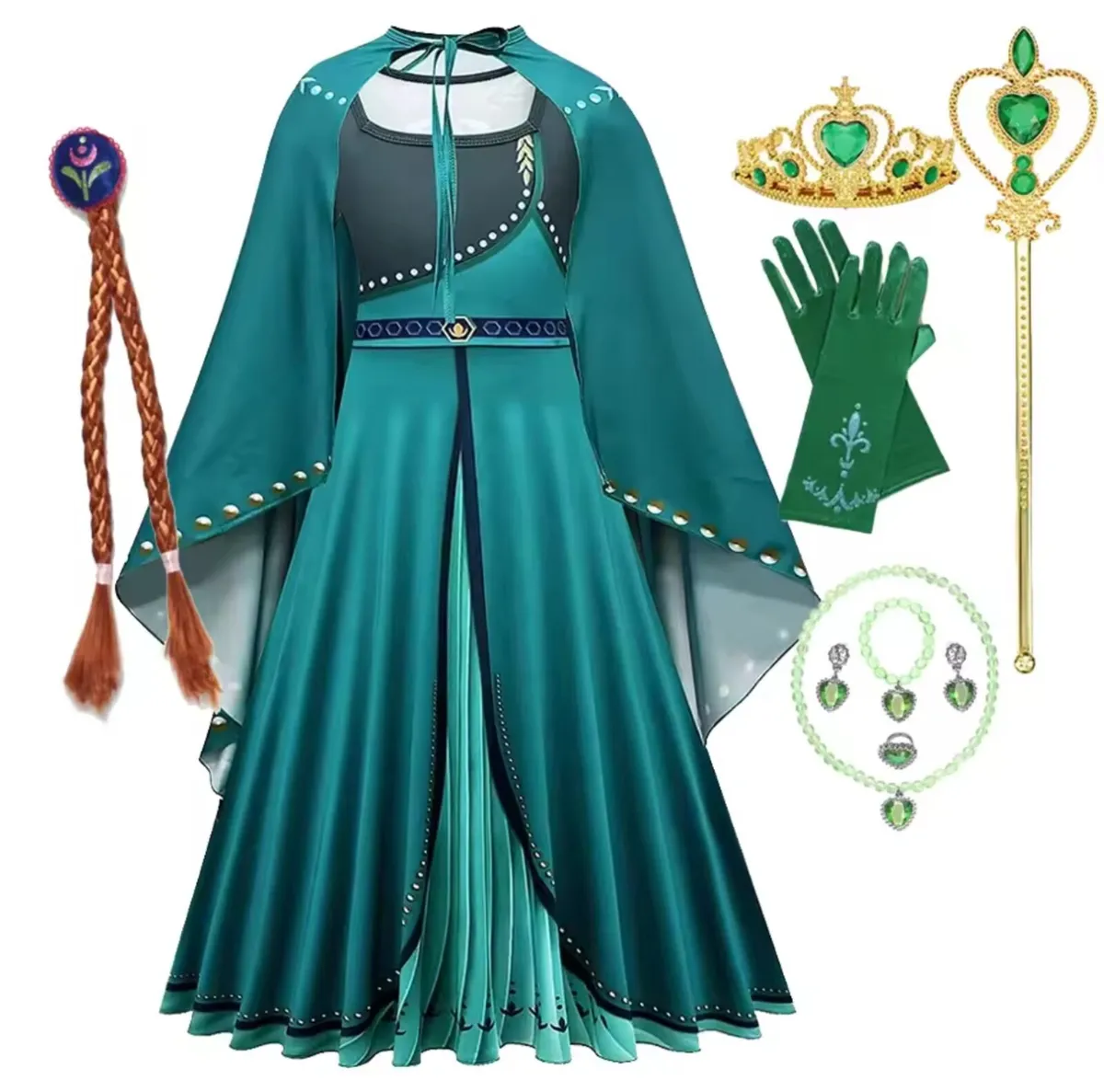 Disney Anna princess dress Frozen - Image 1
