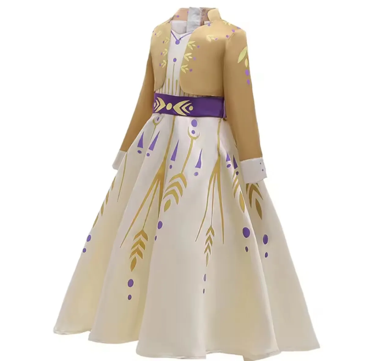 Snow Queen 2 Royal Anna Costume Deluxe Princess Dr - Image 3