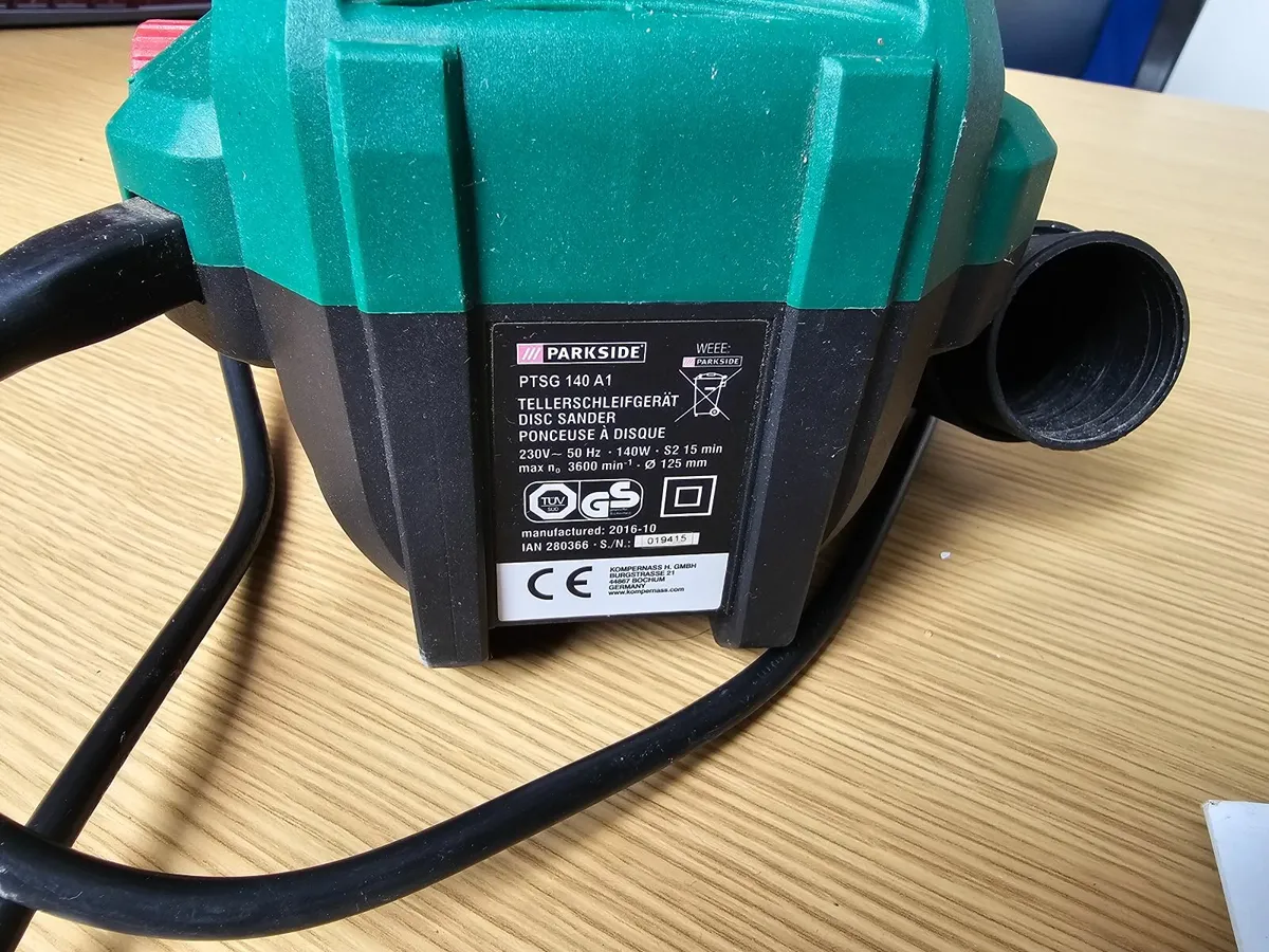 Bench Disc Sander Velcro - Image 3