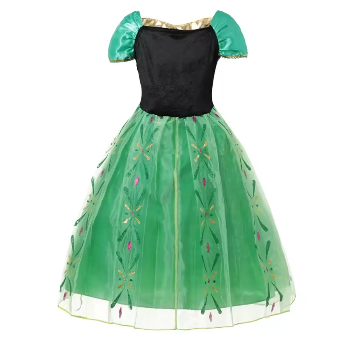 Disney Princess Anna Frozen Costume  LED Light Up - Image 4