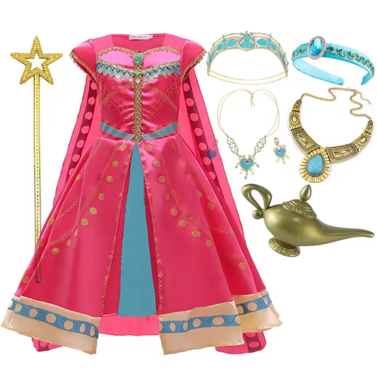 Disney princess Jasmine Costume - Image 1