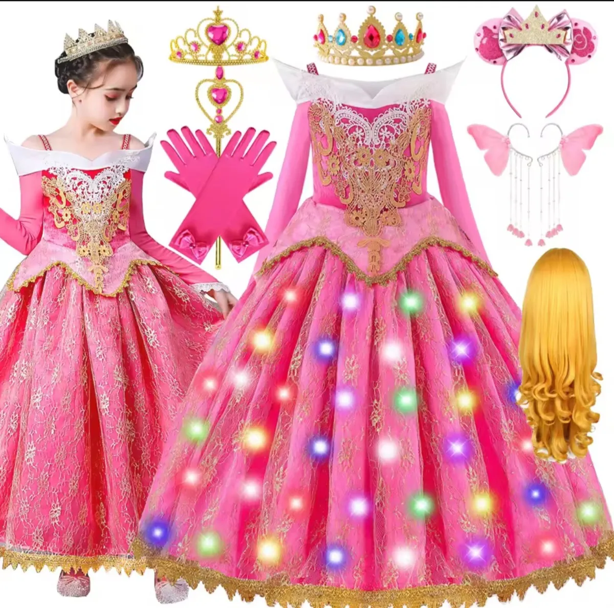 Disney Princess Aurora Costume - Image 4