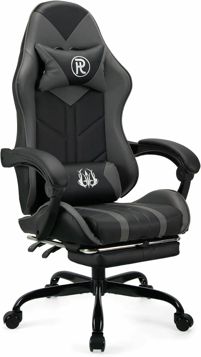 Ergonomic adjustable gaming office Chair Black - Image 1