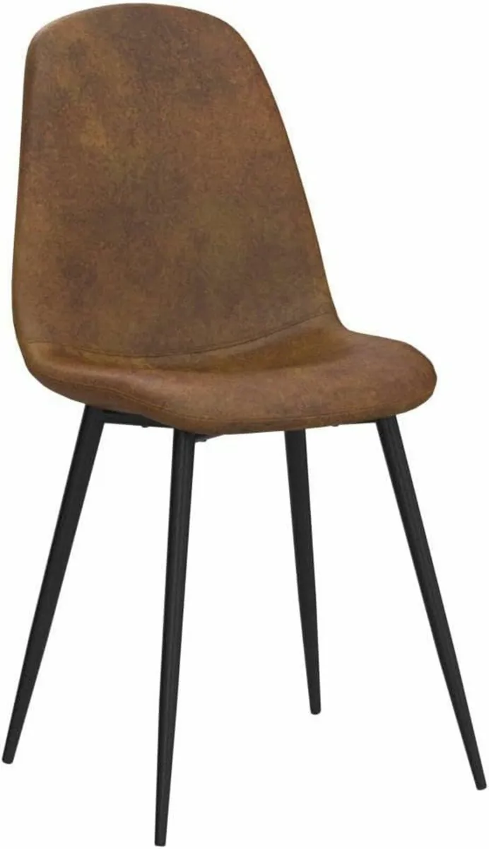 Set of 4 Dining Chairs Soft Backrest Kitchen - Image 2