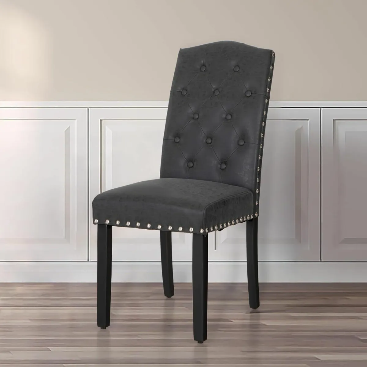 (2 Left)  2 Set Upholstered Kitchen Dining Chairs - Image 2
