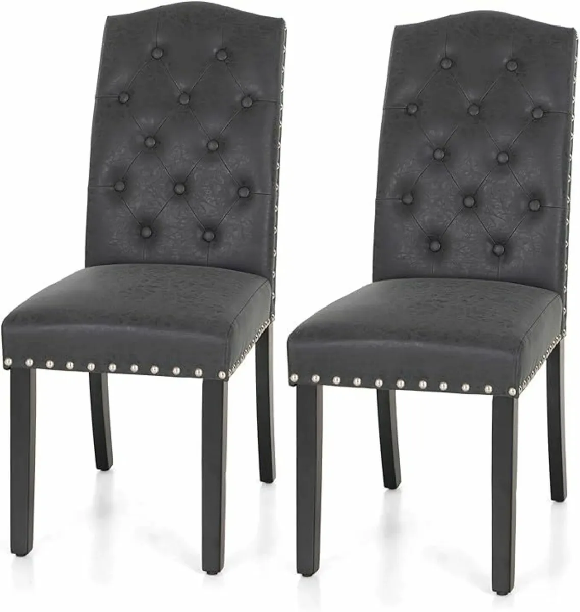 (2 Left)  2 Set Upholstered Kitchen Dining Chairs - Image 1