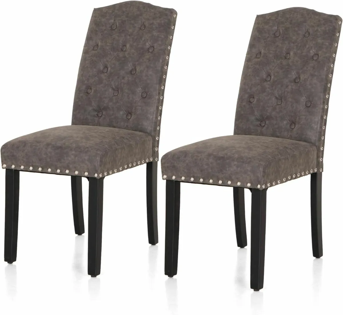 (4 Left)  2 Set Upholstered Kitchen Dining Chairs - Image 1