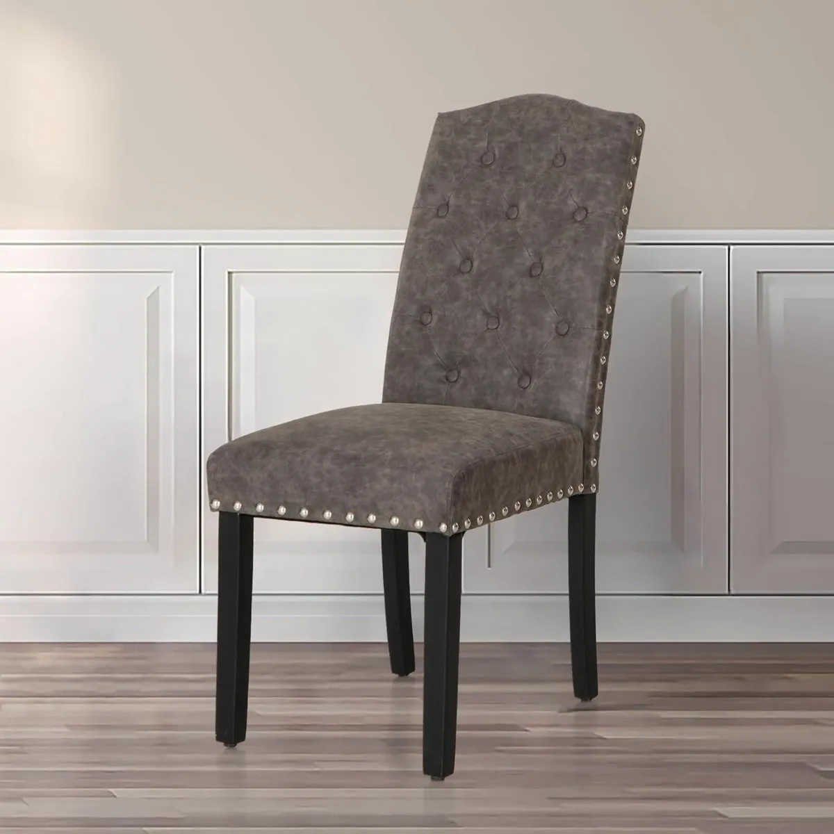 (4 Left)  2 Set Upholstered Kitchen Dining Chairs - Image 3