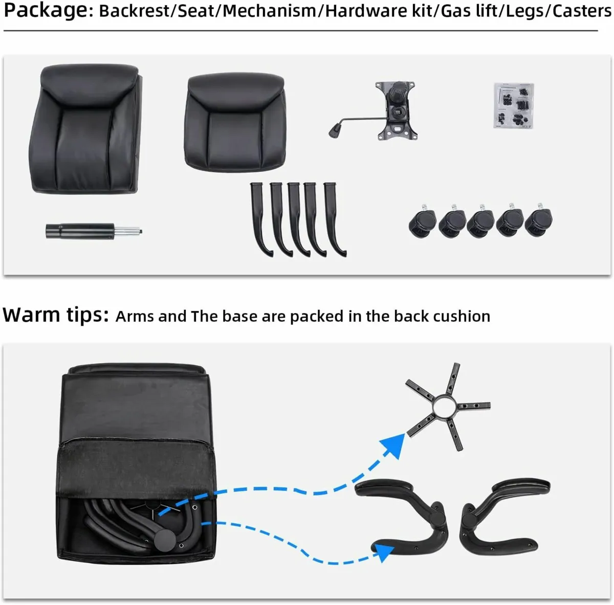 Ergonomic Executive Office Chair Business - Image 4
