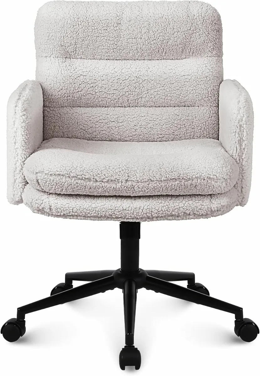 Comfortable Office Chairs Home Desk White - Image 2