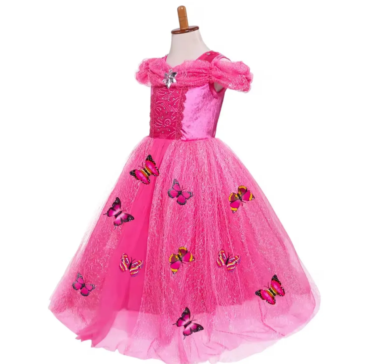 Disney Princess Aurora Costume- LED Light Up - Image 3