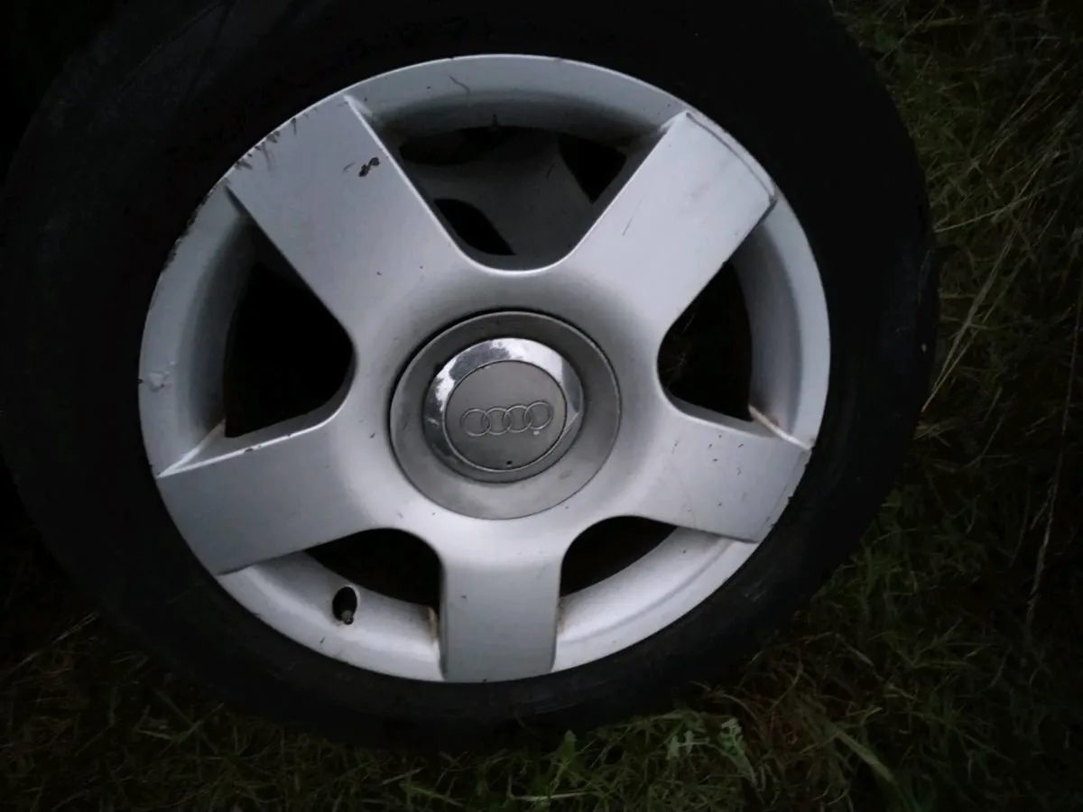 Audi Alloys- Genuine - Image 1
