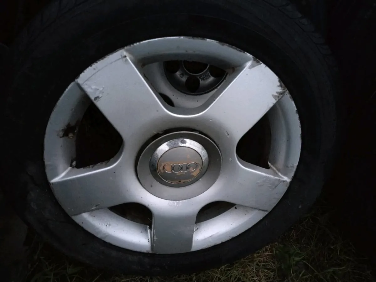 Audi Alloys- Genuine - Image 2