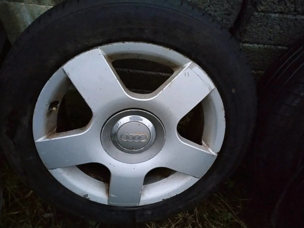 Audi Alloys- Genuine - Image 3