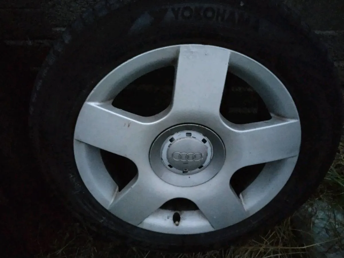 Audi Alloys- Genuine - Image 4