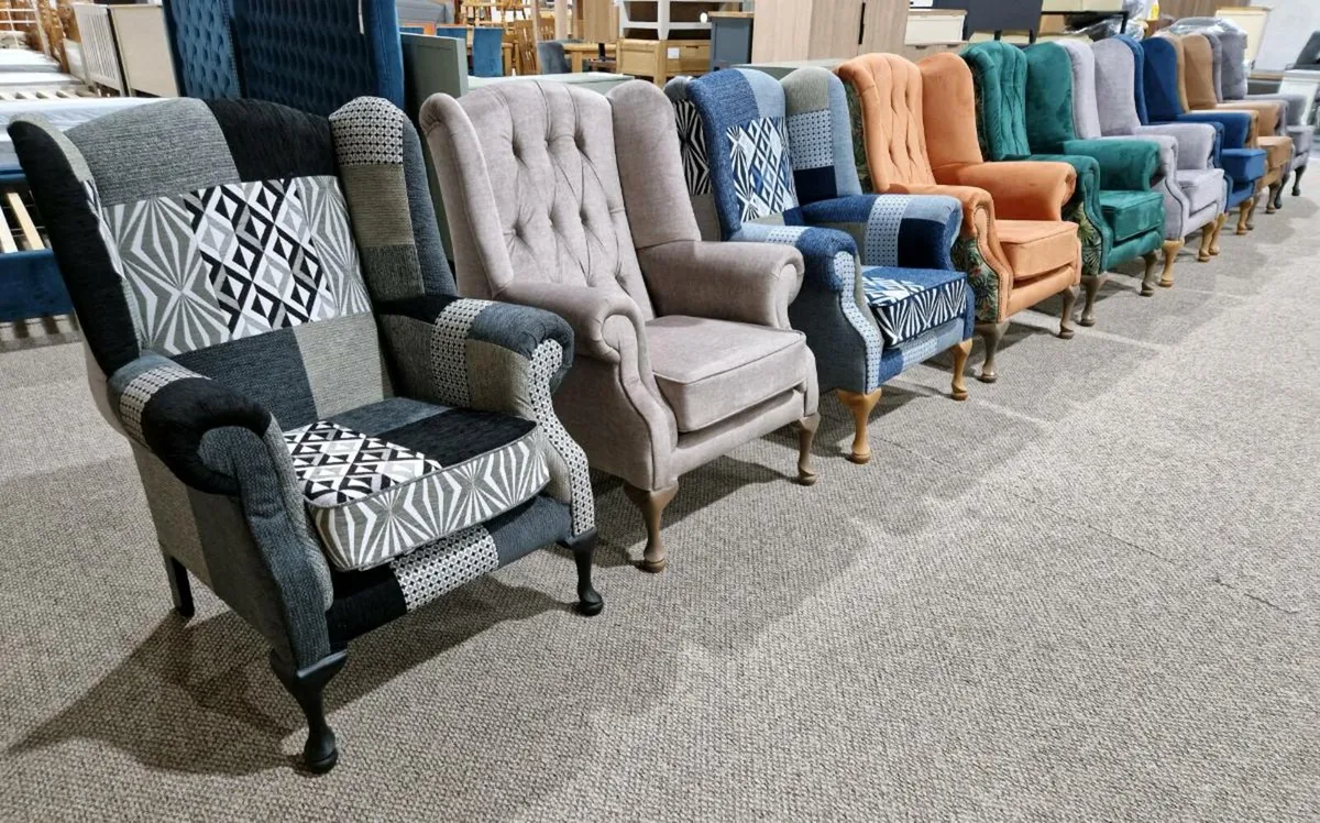 😍 Irish Made Queen Anne Chairs 😍 - Image 1