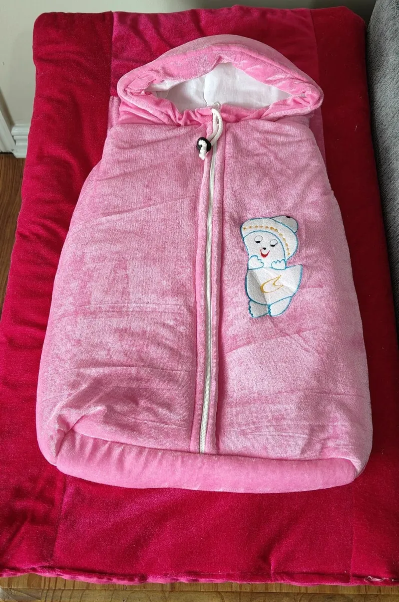 2 in 1 New Born Baby Sleeping & Carry Bag Blanket - Image 1