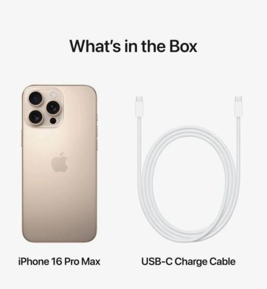 Brand New Iphone 16 Pro Max 256GB Unlocked