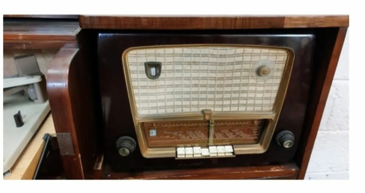 Vintage Music Cabinet Set - Image 3