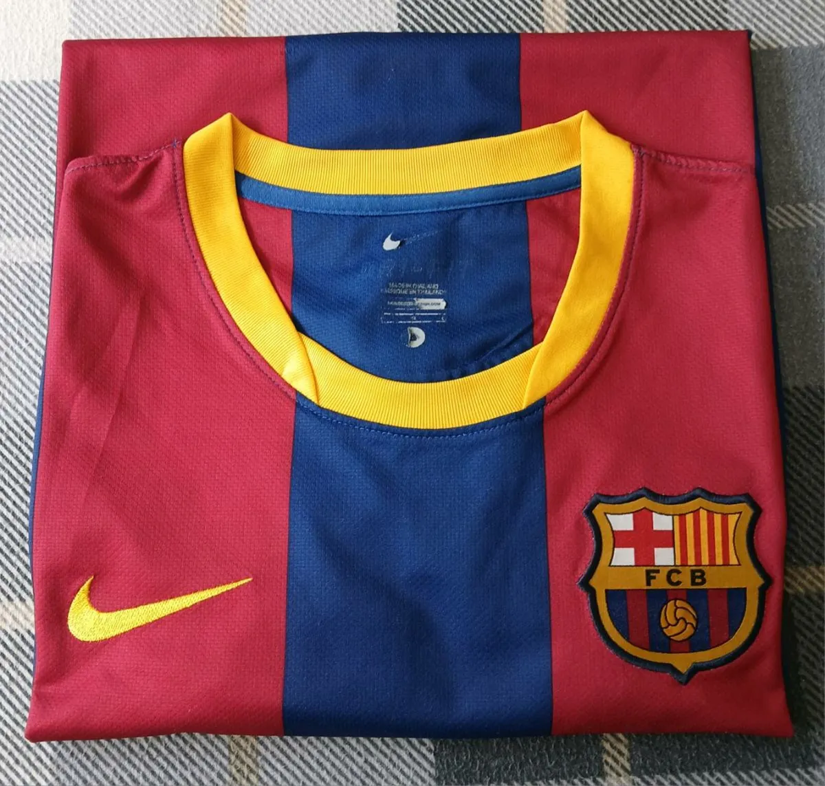 FC Barcelona 2010 2011 Authentic Home Jersey - Image 1
